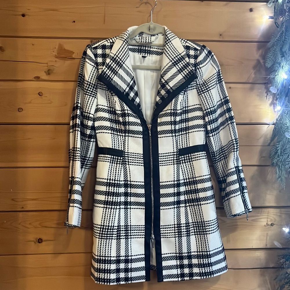 WHBM Plaid Coat